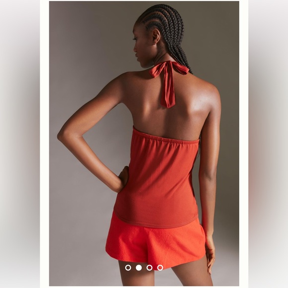 Anthropologie  DOLAN Cowl Neck Halter Top Size M. - Picture 3 of 9